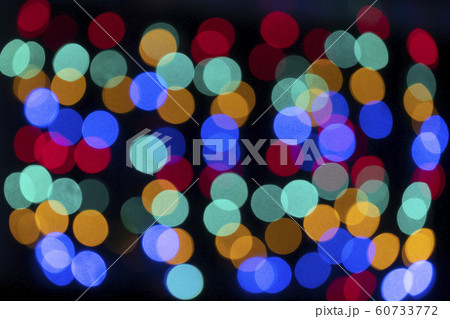 Abstract christmas background with blur bokeh effect 60733772
