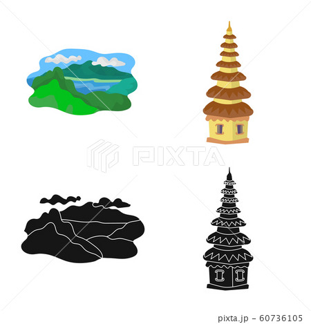 Isolated object of and travel symbol. Set of and traditional stock symbol for web. Isolated object of and travel symbol. Set of and traditional stock symbol for web. 60736105
