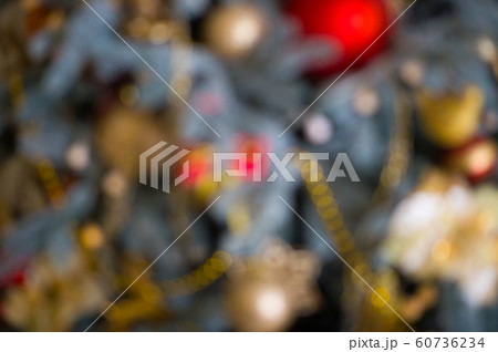 Blurred christmas background. The morning before 60736234