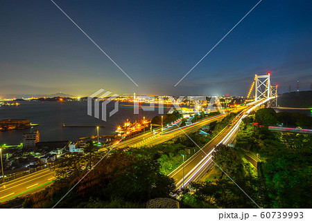 関門海峡 夜景 関門海峡 夜景 60739993