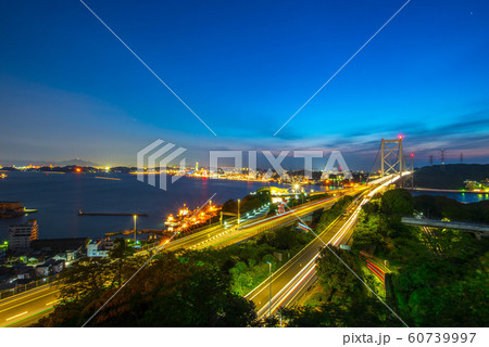 関門海峡　夜景 60739997