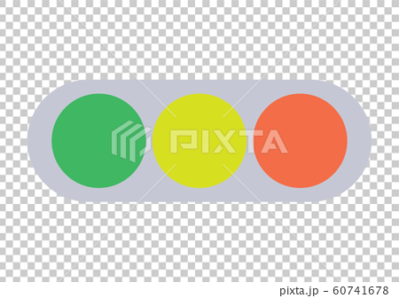 信号機のイラストのイラスト素材 60741678 Pixta