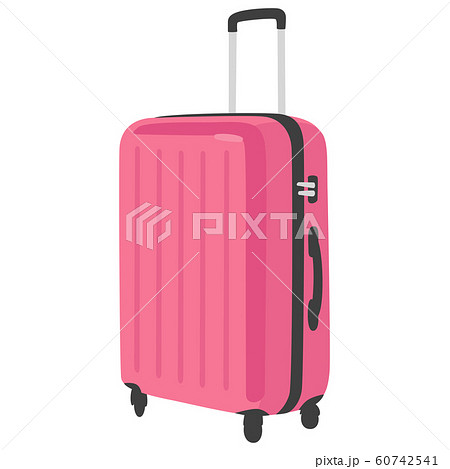 スーツケースのイラスト 旅行に持っていく鍵のかかったスーツケース のイラスト素材 60742541 Pixta