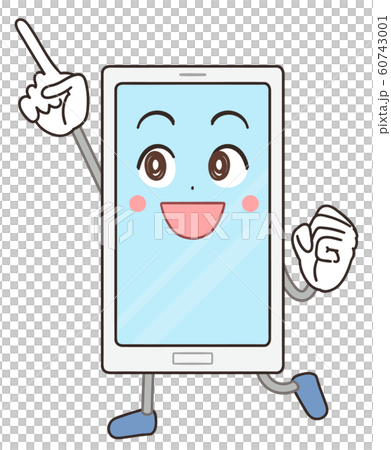スマホ かわいい イラスト キャラクター スマホ かわいい イラスト キャラクター 60743001