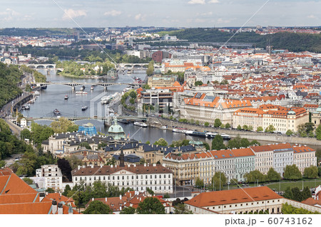 プラハの街並み　聖ヴィート大聖堂より 60743162