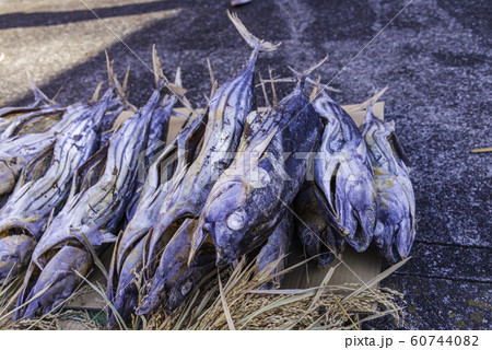 (静岡県)西伊豆伝統の潮鰹(鰹の正月飾り)作り (静岡県)西伊豆伝統の潮鰹(鰹の正月飾り)作り 60744082