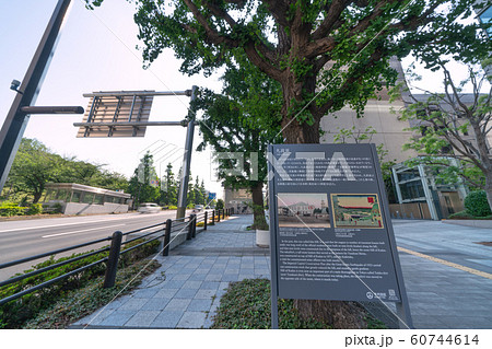 日本の東京都市景観 九段下駅前などを望む 日本の東京都市景観 九段下駅前などを望む 60744614