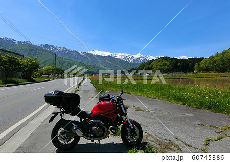 北アルプスとバイク 北アルプスとバイク 60745386
