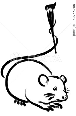 年賀2020　子年　東京2020　聖火ランナー 60745700