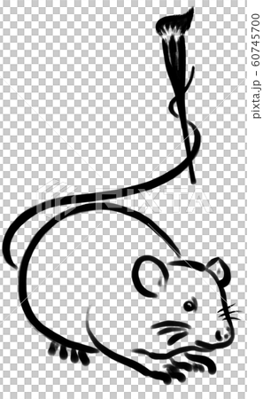 年賀2020　子年　東京2020　聖火ランナー 60745700