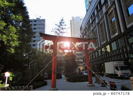 東京　日本橋室町　福徳神社　芽吹稲荷 60747178