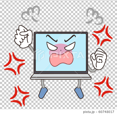 パソコン キャラクター プログラミング オンラインスクール イラスト 60748017