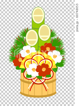 竹の切り口が笑っている顔のように見える門松 Smile Pine decoration 竹の切り口が笑っている顔のように見える門松 Smile Pine decoration 60748053