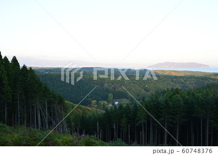 トラピスト修道院 ルルドの洞窟からの眺望 トラピスト修道院 ルルドの洞窟からの眺望 60748376