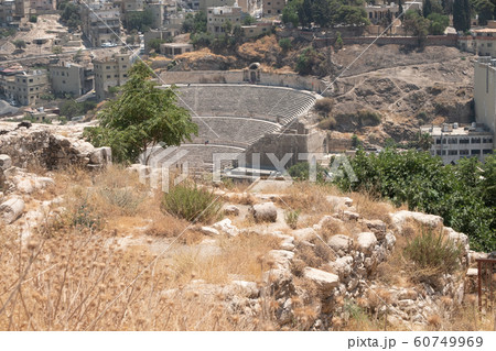 Ruins in Amman cìtadel Ruins in Amman cìtadel 60749969