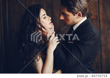 Sexy couple at home Sexy couple at home 60750758