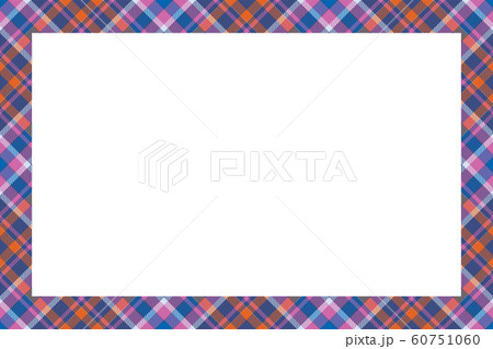 Vintage frame vector. Scottish border pattern 60751060