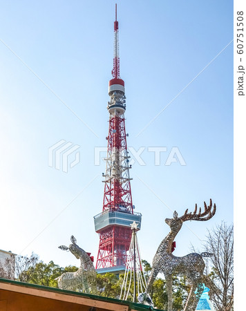 東京クリスマスマーケットから東京タワー 東京クリスマスマーケットから東京タワー 60751508
