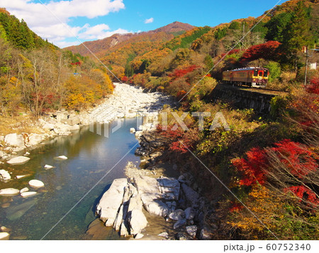 わたらせ渓谷鉄道　トロッコ列車 60752340