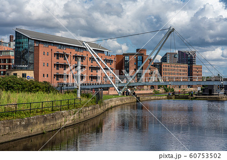 Riverside city buildings in Leeds 60753502