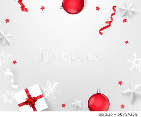 Different elements of winter holidays. Top view 60754358