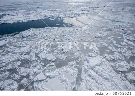 網走　流氷 60755621