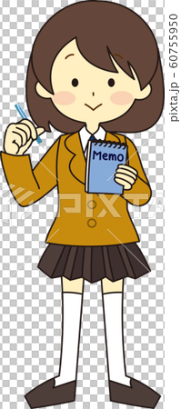 Student full body illustration 60755950