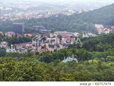 Karlovy Vary, earlier - Carlsbad - spa town in the Karlovy Vary, earlier - Carlsbad - spa town in the 60757974