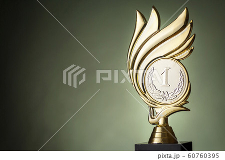 Gold winners trophy for a championship event Gold winners trophy for a championship event 60760395