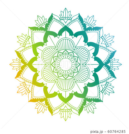 Mandala patterns on isolated background Mandala patterns on isolated background 60764285