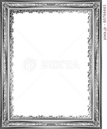 Frame of border with corner line floral for picture, Vector design decoration pattern style Frame of border with corner line floral for picture, Vector design decoration pattern style 60766665