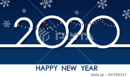 Poster design for New Year 2020 60768352
