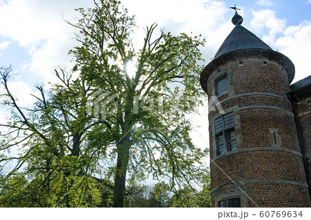 ベルギー ブリュッセルのお城 Kasteel van Groot-Bijgaarden ベルギー ブリュッセルのお城 Kasteel van Groot-Bijgaarden 60769634