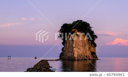 見附島 (夕景) 見附島 (夕景) 60769961
