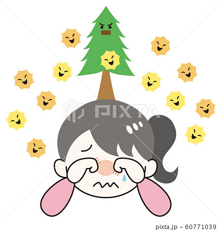 女性 人物 花粉症 症状 目のかゆみ 女性 人物 花粉症 症状 目のかゆみ 60771039