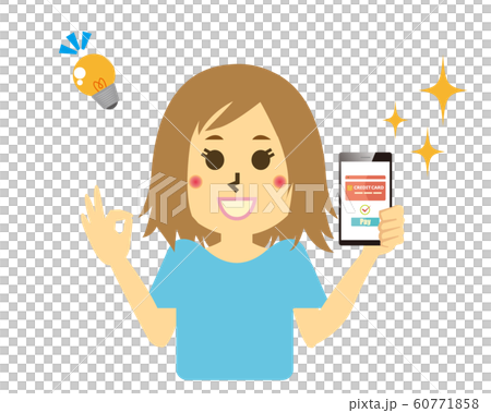 スマホ スマホ決済 キャッシュレス決済 クレジットカード キャッシュカード 人物 女性 スマホ スマホ決済 キャッシュレス決済 クレジットカード キャッシュカード 人物 女性 60771858