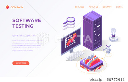 Landing page for software testing Landing page for software testing 60772911