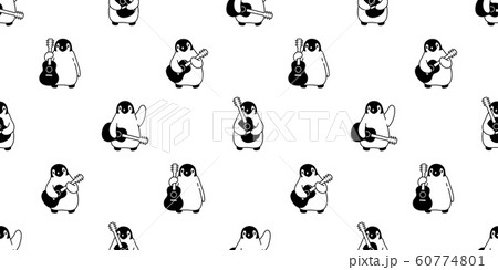 penguin Seamless pattern guitar vector music musician bass ukulele bird cartoon scarf isolated tile background repeat wallpaper doodle illustration design penguin Seamless pattern guitar vector music musician bass ukulele bird cartoon scarf isolated tile background repeat wallpaper doodle illustration design 60774801