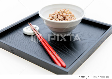 雑穀　蕎麦の実　茹で蕎麦の実 60776616