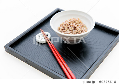 雑穀　蕎麦の実　茹で蕎麦の実 60776618