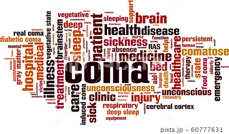 Coma word cloud 60777631