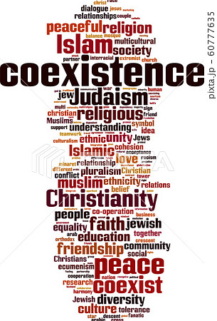 Coexistence word cloud 60777635