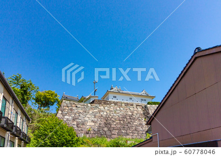 福知山城の高石垣 京都府福知山市 60778046