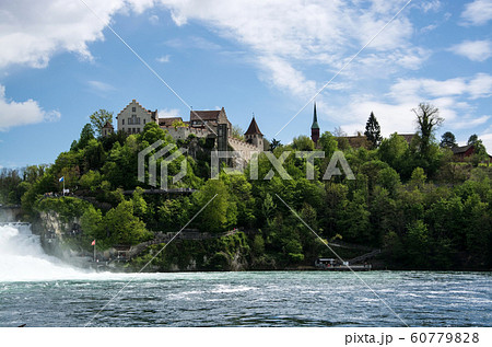 Laufen Castle at the Rhine Falls of Schaffhausen, 60779828
