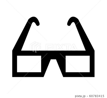 cinema glasses icon 60783415