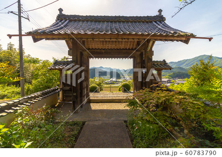 福知山城の城門 観瀧寺山門 60783790
