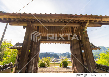 福知山城の城門 観瀧寺山門 60783793