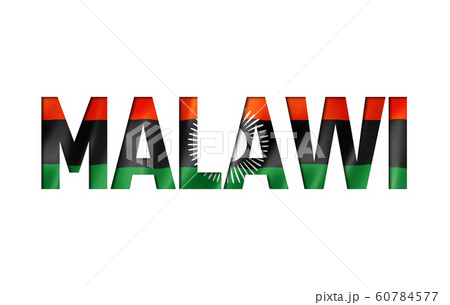 malawi flag text font 60784577