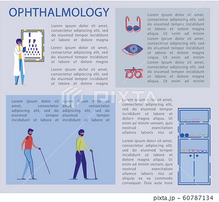 Eye Health Article, Ophthalmology, Vector Banner. Eye Health Article, Ophthalmology, Vector Banner. 60787134