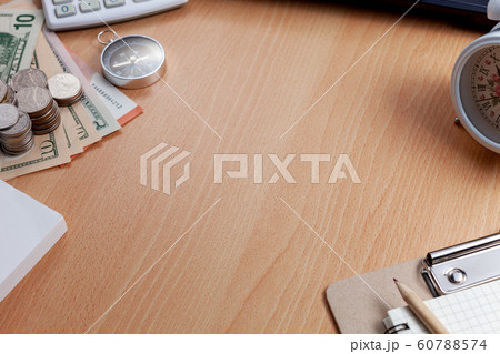Office desk wood table of Business workplace Office desk wood table of Business workplace 60788574